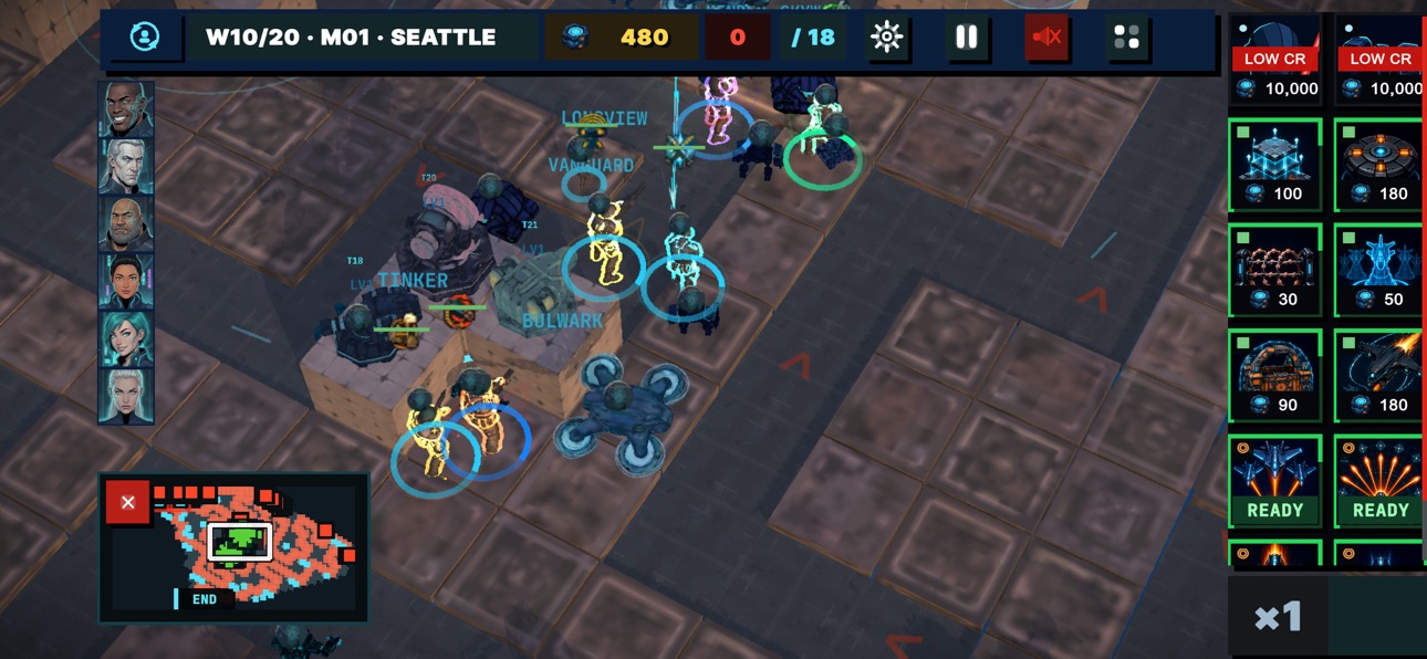 Screenshot 2 of GRID DEFENSE: GRID WAR