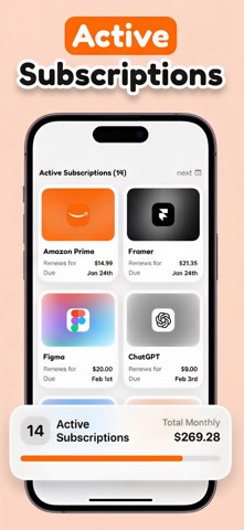Allo - Subscription Manager Screenshot 5 of 6