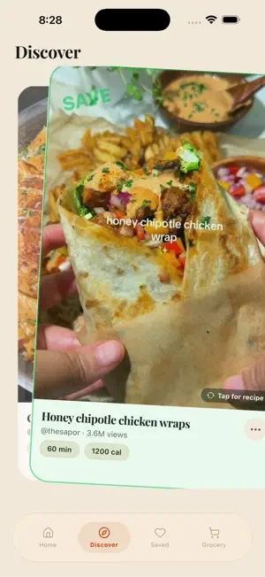 ReciSwipe screenshot 2