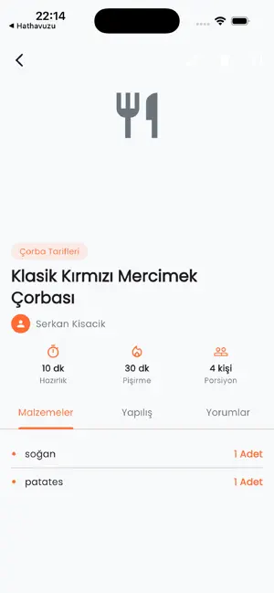 Yazye Yemek Tarifleri screenshot 1