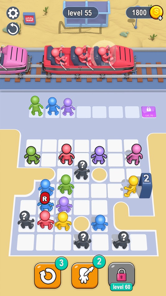 #6. Bus Jam 3D - Bus Out Games (iOS) 由: Qaisar Rehman