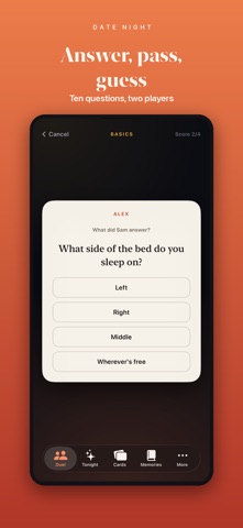 Date Night: Couples Quiz Game Screenshot 2 of 6