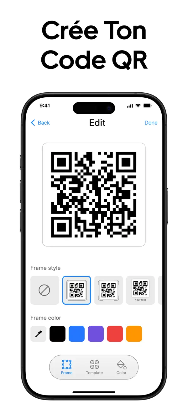 Screenshot #2 pour Scanner et Générateur QR