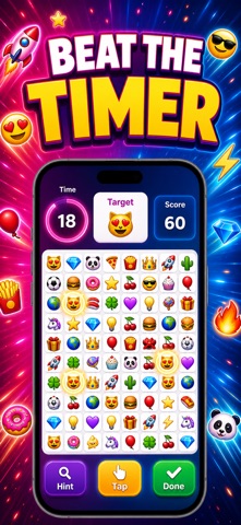 Emoji Hunt: Spot Puzzle Game iPhone screenshot