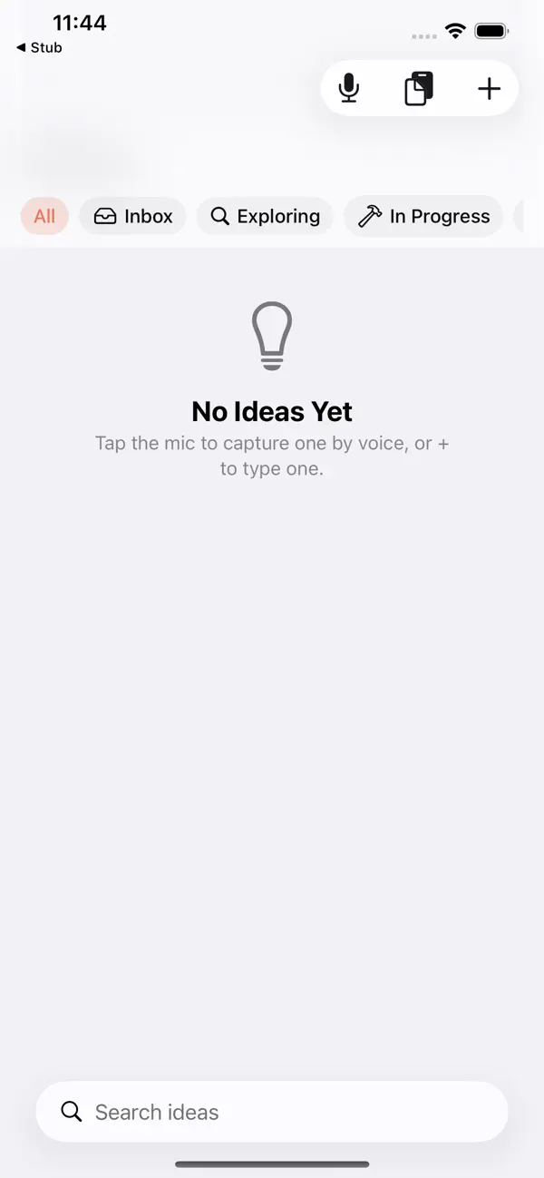 Screenshot #1 pour IdeasVault