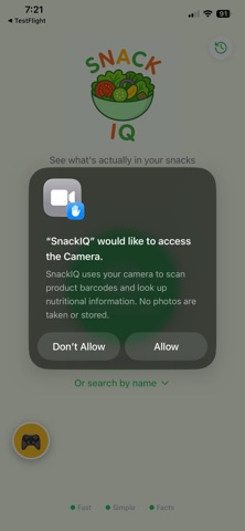 SnackIQ screenshot