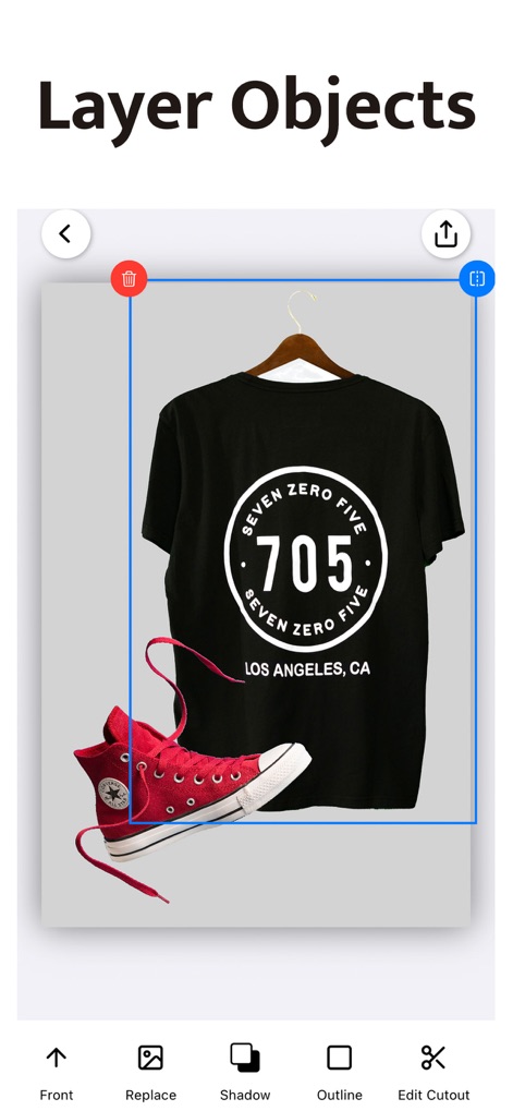 Magic Eraser Background Editor - Multi-Layer Composition