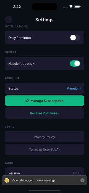 Pulse - minimal habit tracker screenshot 3