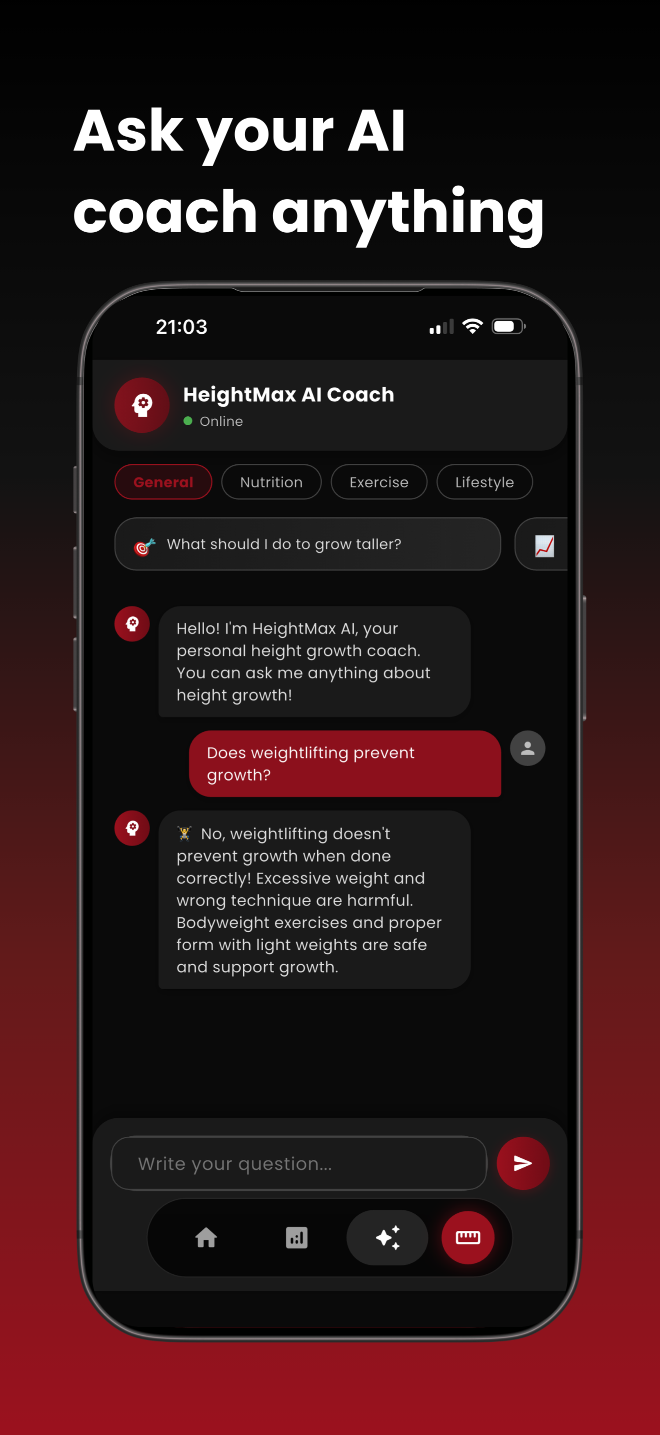 HeightMax - Grow Taller App