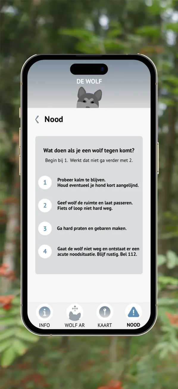 Screenshot #2 pour De wolf app