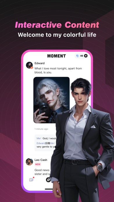 Lovesick – AI Chats & Stories Screenshot