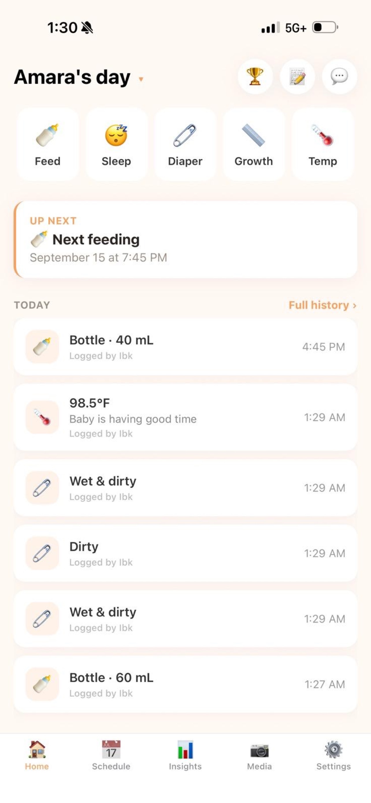 Screenshot 3 of Baby Tracker Master