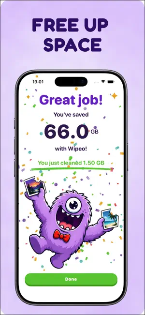 Wipeo - Camera Roll Cleaner screenshot 3