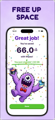 Wipeo - Camera Roll Cleaner Screenshot 3 of 5