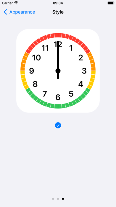 UV Index Clock Screenshot