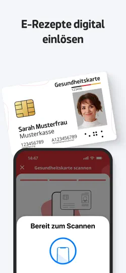Screenshot von IA.de – E-Rezept & Apotheke auf dem iPhone 2