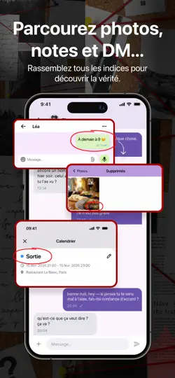 Capture d'écran de ColdTrace: Enquête Criminelle sur iPhone 4