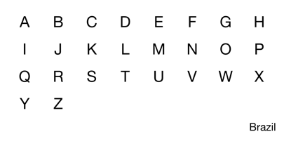 Alfabeto – Portuguese Alphabet Screenshot