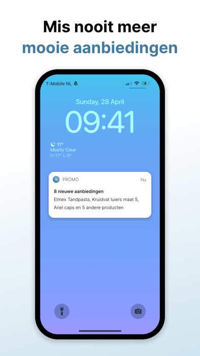 Promo aanbiedingen & kortingen Screenshot