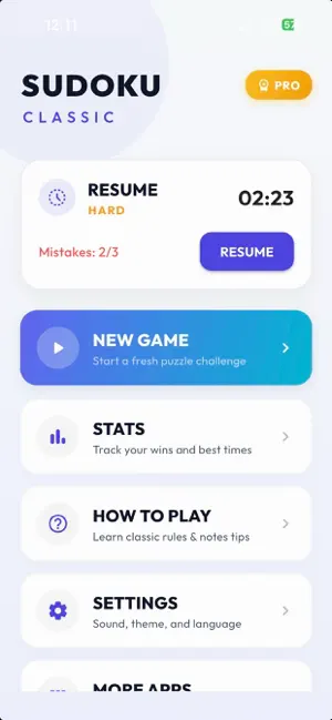 Sudoku Classic : Zen screenshot 1