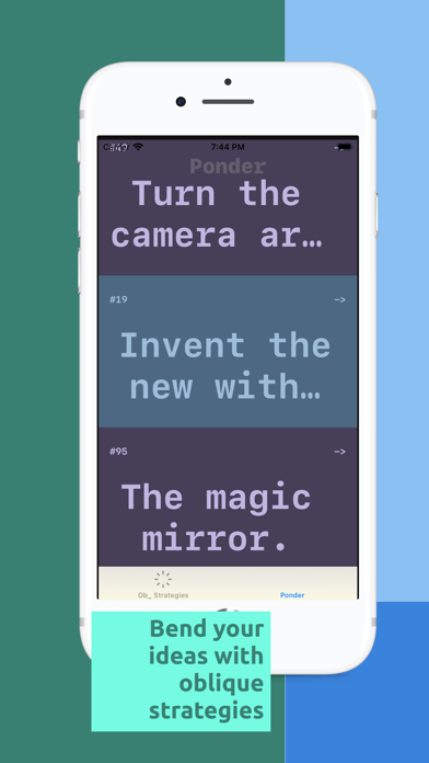 Oblique Strategies with AI Screenshot