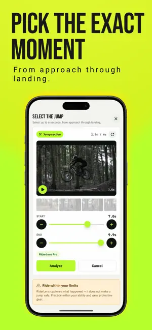 RiderLens: MTB Skills Analysis screenshot 2