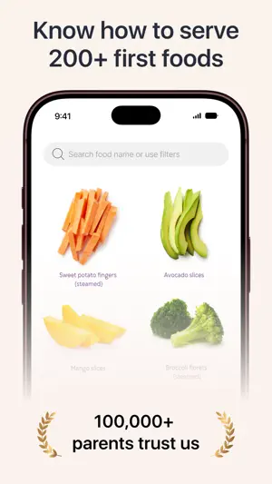 Starting Solids: BLW & Purees screenshot 1