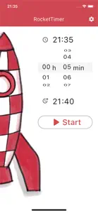 RocketTimer with announcements screenshot #1 for iPhone