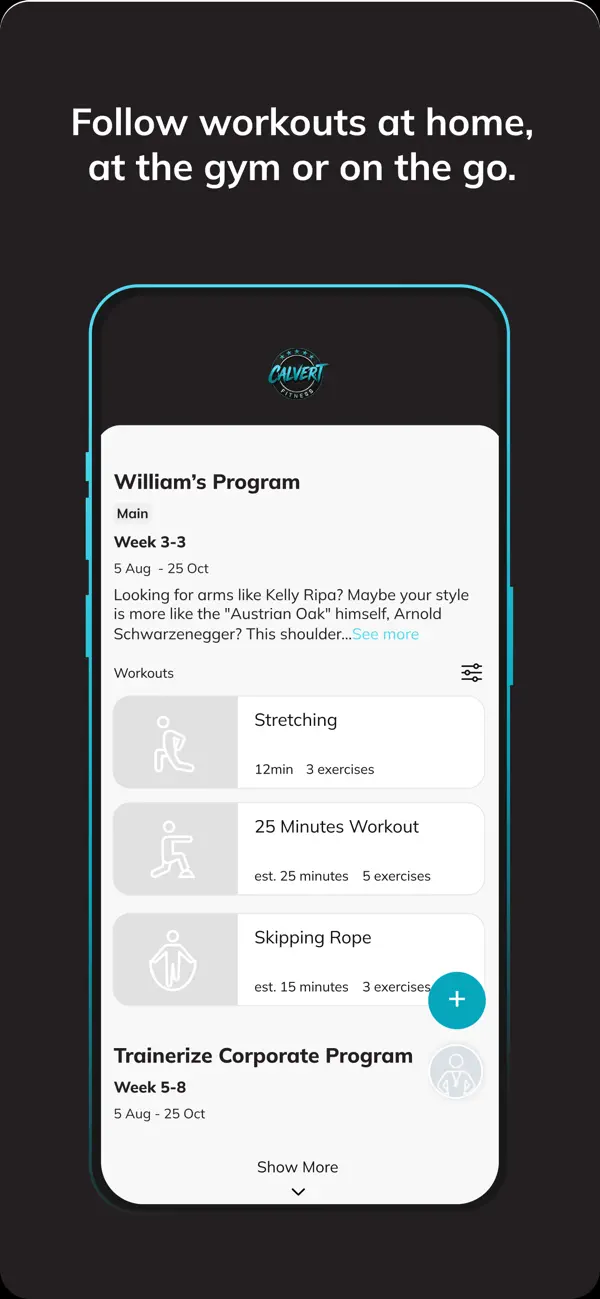 Screenshot #3 pour Calvert Fitness