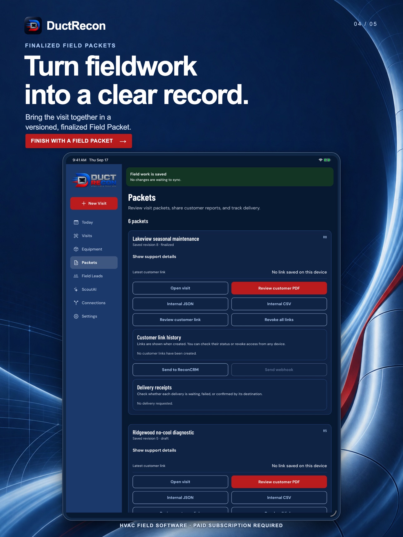 Screenshot 9 of DuctRecon