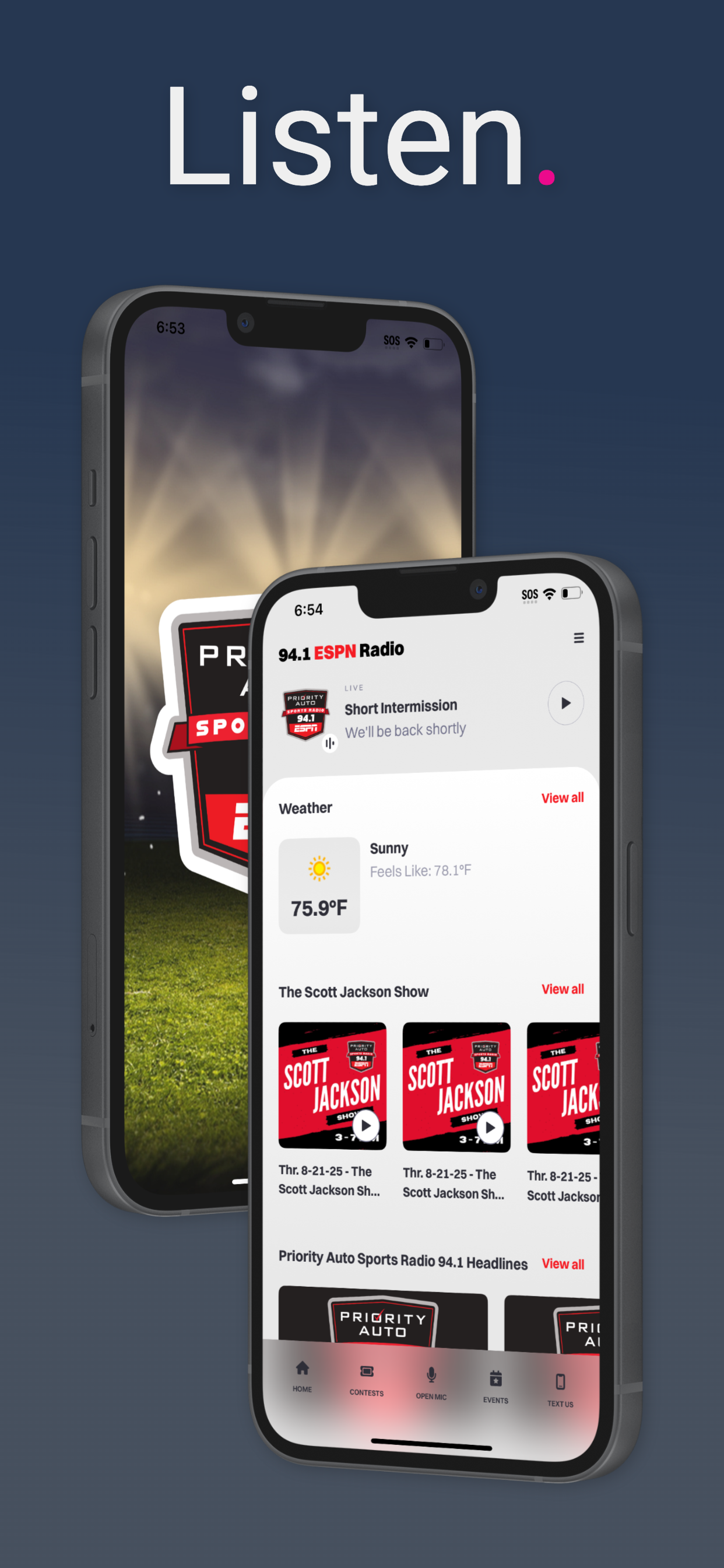 Priority Auto Sports ESPN 94.1