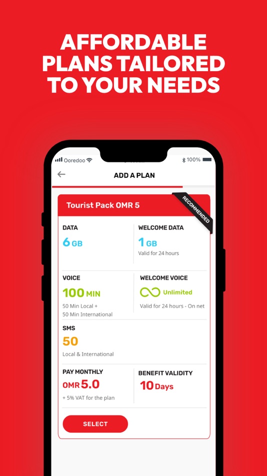 #7. Ooredoo Oman (iOS) 由: Nawras