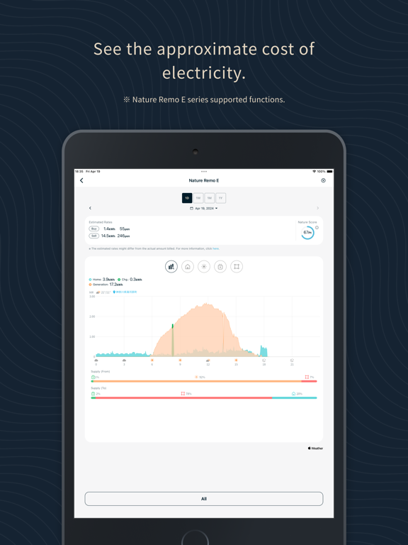 Nature Home iPad screenshot 4 - Utilities app