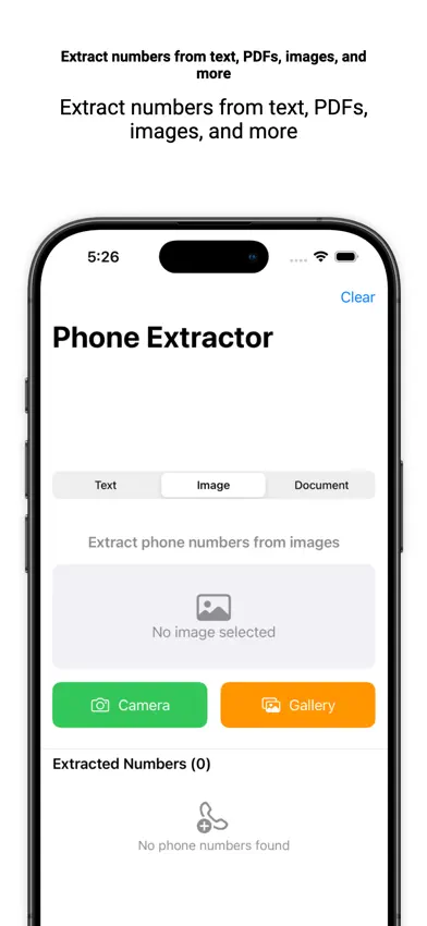 Phone Number Extractor screenshot 2
