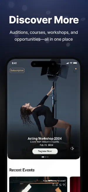 Actinfo: Daily Audition Update screenshot 1