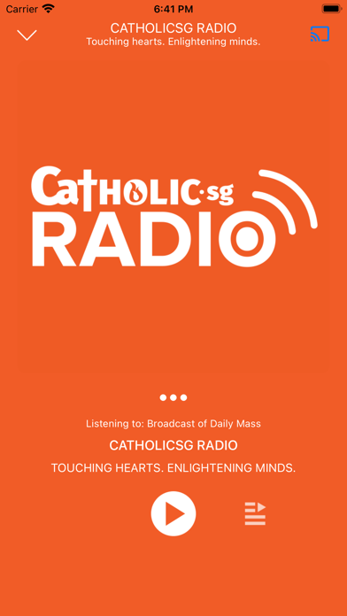 CatholicSG Radio Screenshot