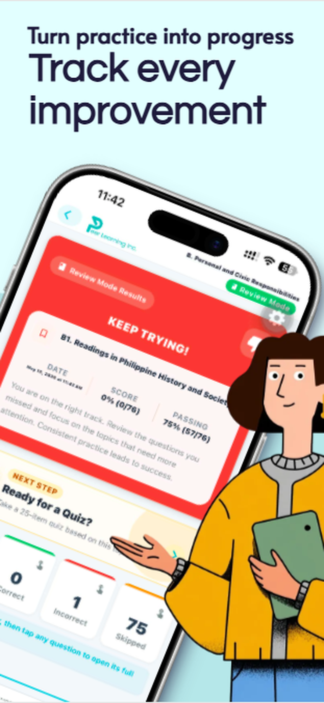 PEER - LET Review v2 screenshot 5