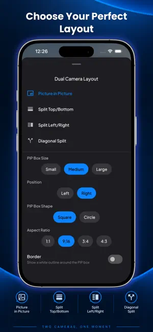 Duocam: Dual Camera & Split screenshot 3