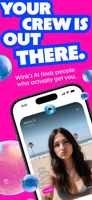 Wink Social: Make New Friends screenshot 1
