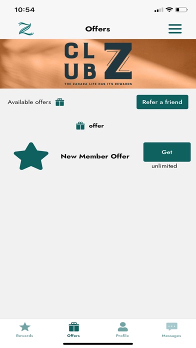 Zahara Cannabis iPhone screenshot 3 - Lifestyle app