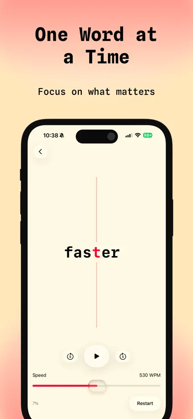 Quick Read - RSVP screenshot 2