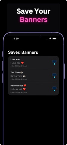 LED Neon Banner screenshot