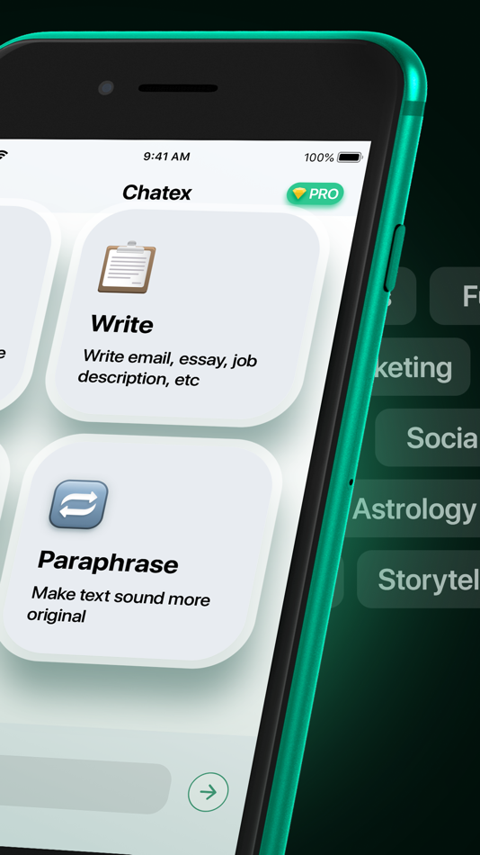 #2. Chatex - AI Chat Bot Assistant (macOS) 由: Pintoulini Ltd.