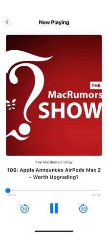 TAG Casts : Podcast player screenshot