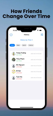 Unfriend Tracker screenshot