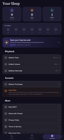 Drift - Sleep Audio Screenshot 5 of 5