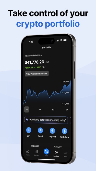 CoinJar: Buy Bitcoin & Crypto iPhone screenshot 6 - Finance app