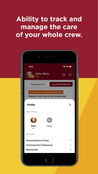 M Health Fairview Screenshot