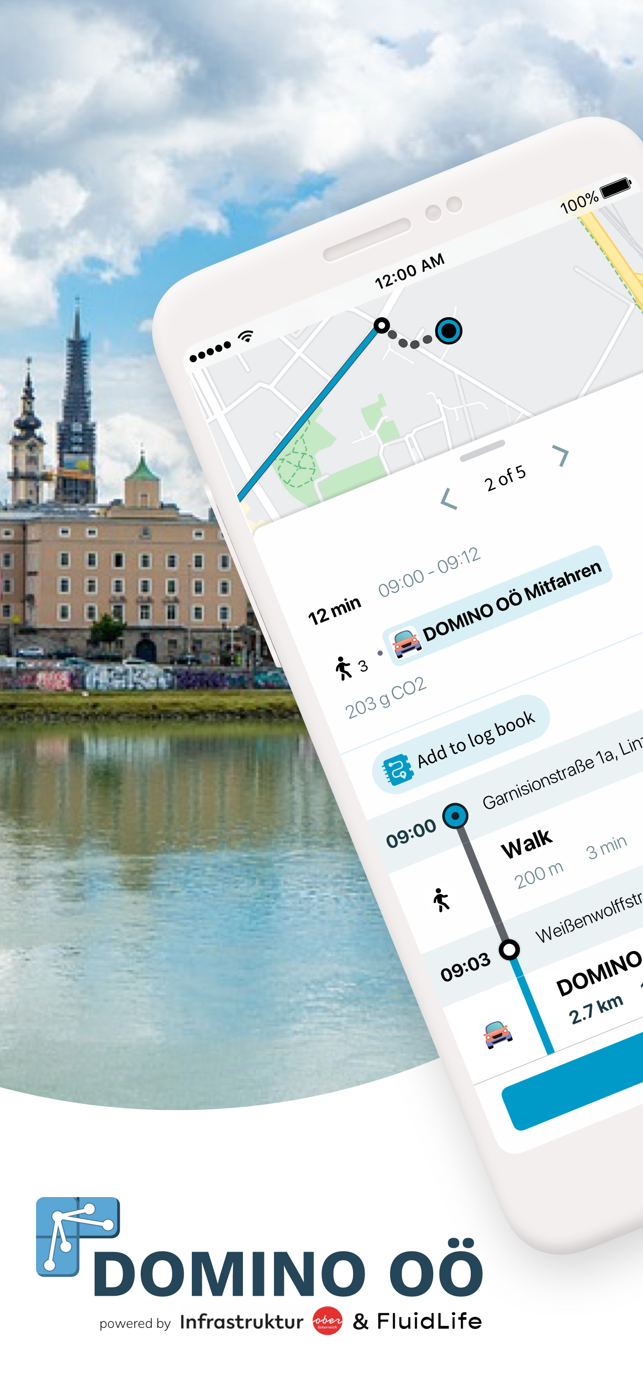 DOMINO - The ridesharing app