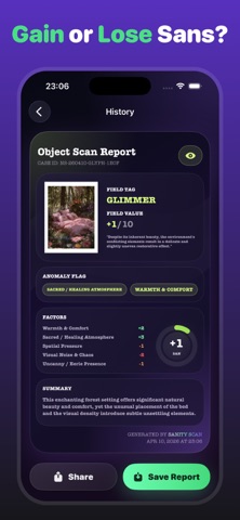 Sanity Scan - Measure Your SAN iPhone screenshot